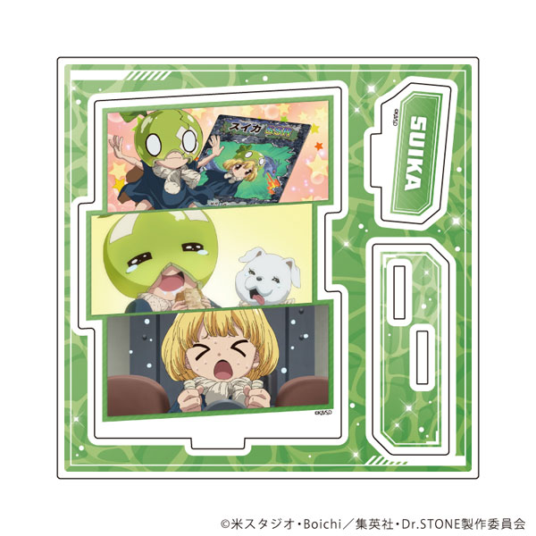 アクリルスタンドプレート「Dr.STONE」27/スイカ(場面写イラスト)[A3]《０５月予約》