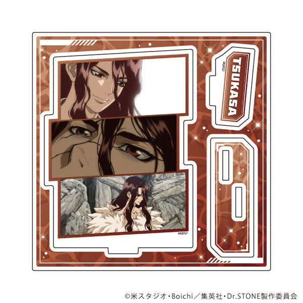 アクリルスタンドプレート「Dr.STONE」28/獅子王司(場面写イラスト)[A3]《０５月予約》