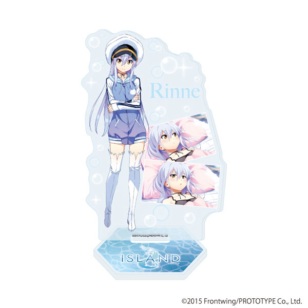 アクリルスタンド「ISLAND」01/御原凛音(公式イラスト)[A3]《在庫切れ》