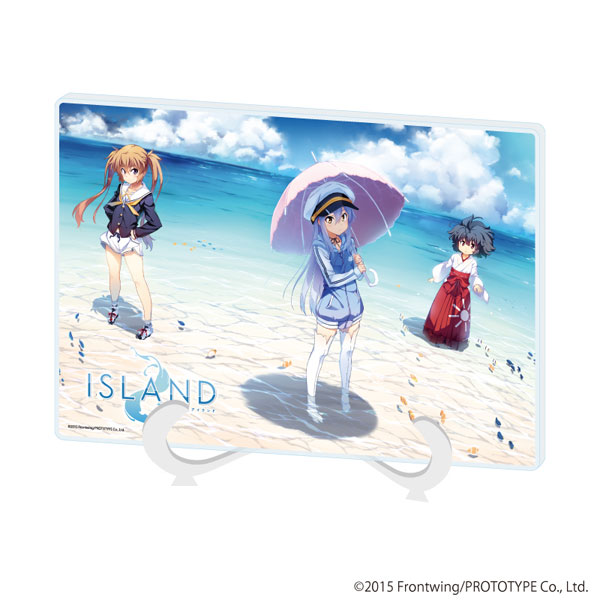 アクリルアートボード(A5サイズ)「ISLAND」01/集合(公式イラスト)[A3]《０５月予約》