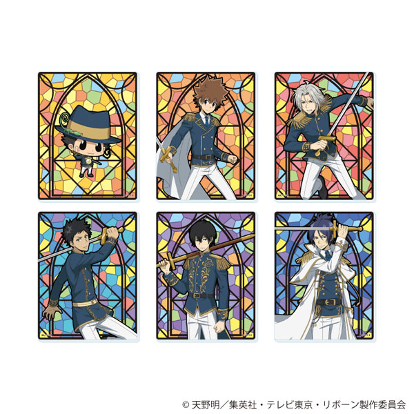 アクリルカード「家庭教師ヒットマンREBORN！」12/騎士Ver.(描き下ろしイラスト) 6個入りBOX