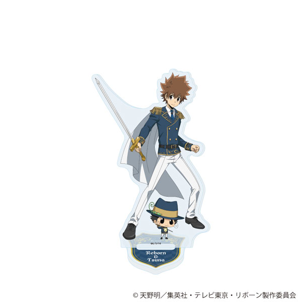 アクリルスタンド「家庭教師ヒットマンREBORN！」113/リボーン＆沢田綱吉 騎士Ver.(描き下ろしイラスト)[A3]《０５月予約》