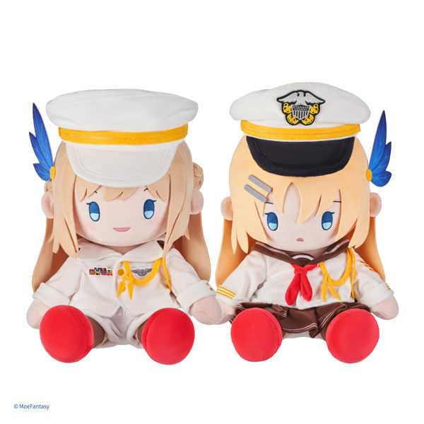 【特典】PUNI MI ぬいぐるみ 戦艦少女R レキシントン＆サラトガ セット