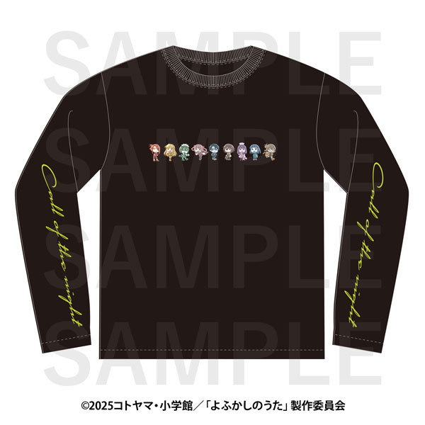 TVアニメ『よふかしのうた Season2』×スズキハルカ ロングTシャツ Lサイズ[イーディス]《０６月予約》