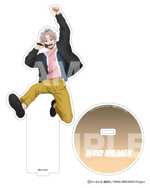 WIND BREAKER 描きおろしクリアスタンド 兎耳山[1月と7月]《０６月予約》