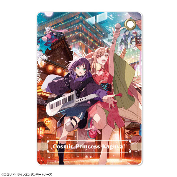 超かぐや姫！ レザーパスケース デザイン07(メインビジュアル)[ライセンスエージェント]《０４月予約》