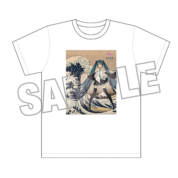 初音ミク×葛飾北斎 iXima Tシャツ 神奈川沖波裏[Presence]《０５月予約》