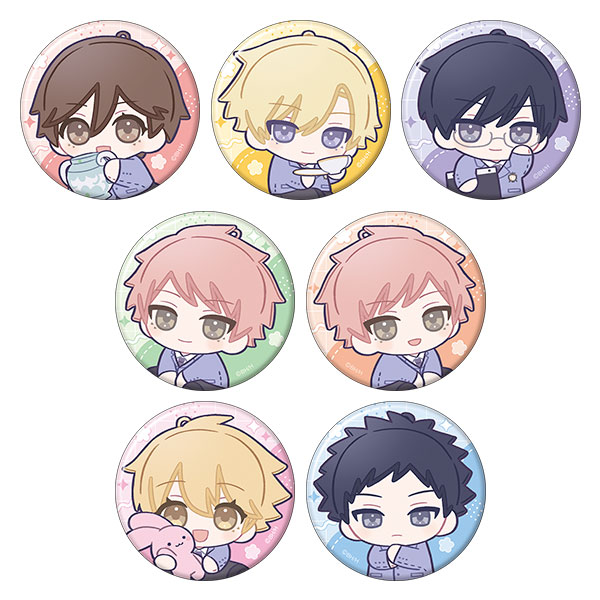 桜蘭高校ホスト部 ホロキャラバッジコレクション ぬいパル すきっぷ 7個入りBOX[ムービック]《０５月予約》