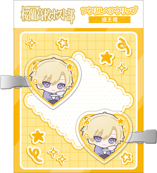 桜蘭高校ホスト部 アクリルヘアクリップ 須王環 ぬいパル すきっぷ[ムービック]《０５月予約》