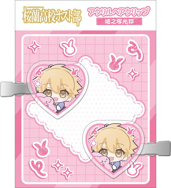 桜蘭高校ホスト部 アクリルヘアクリップ 埴之塚光邦 ぬいパル すきっぷ[ムービック]《０５月予約》