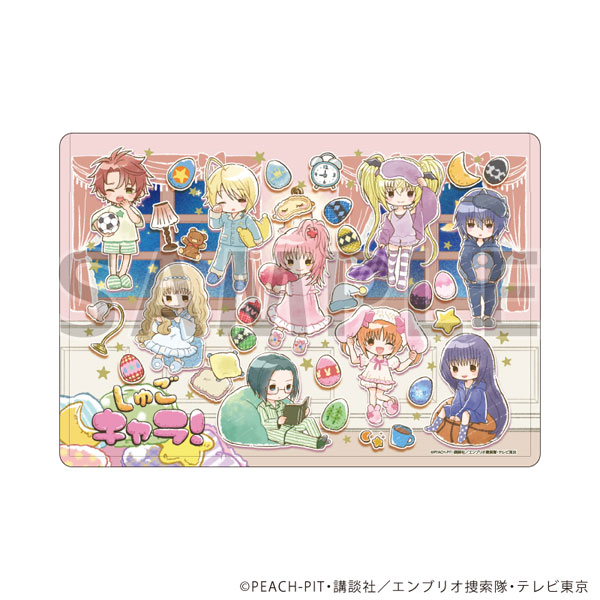 キャラクリアケース「TVアニメ『しゅごキャラ！』」03/集合デザイン お泊り会ver.(グラフアートイラスト)[A3]《０５月予約》