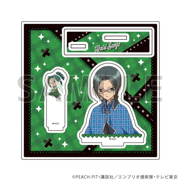 アクリルスタンドプレート「TVアニメ『しゅごキャラ！』」13/三条海里＆ムサシ(公式イラスト)[A3]《０５月予約》