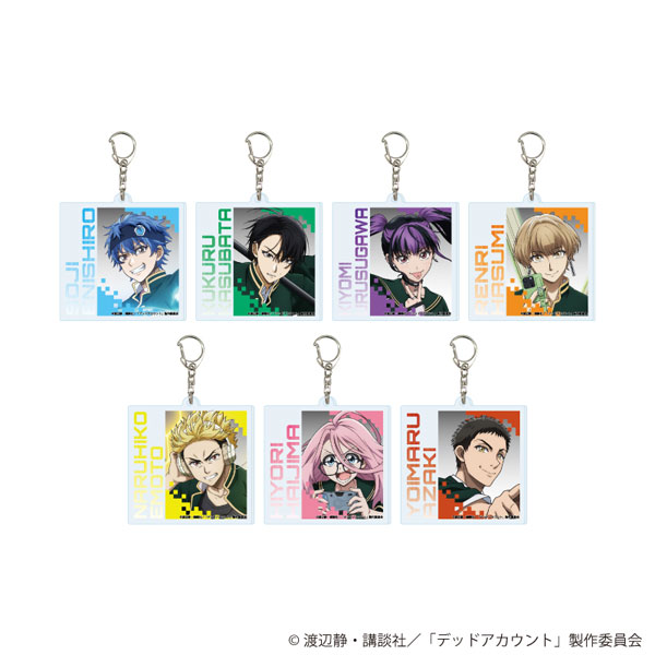 アクリルキーホルダー「TVアニメ『デッドアカウント』」01/公式イラスト 7個入りBOX[A3]《０５月予約》