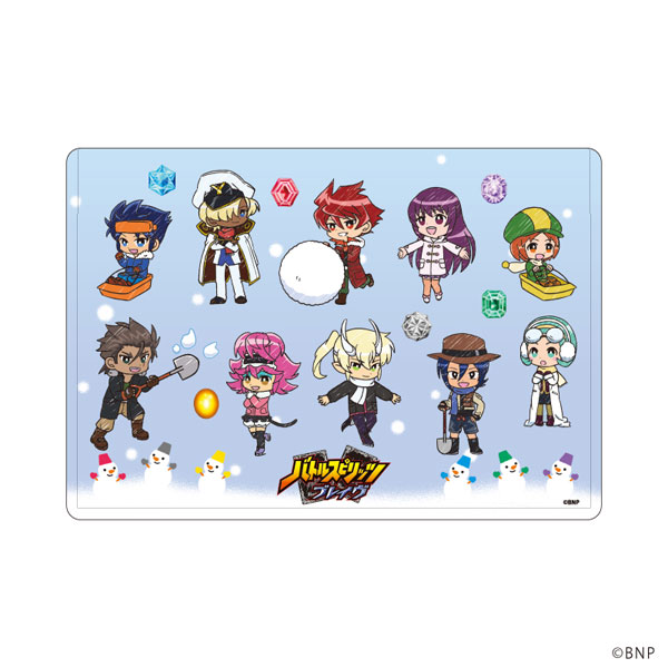 キャラクリアケース「バトルスピリッツ ブレイヴ」02/集合デザイン(グラフアートイラスト)[A3]《０５月予約》