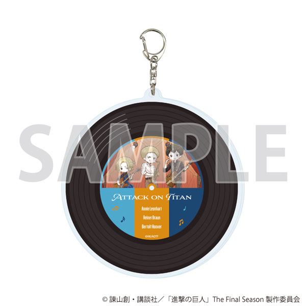 デカアクリルキーホルダー「TVアニメ『進撃の巨人』」04/ジャズver. D(グラフアートイラスト)[A3]《０５月予約》