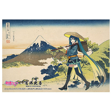 初音ミク×葛飾北斎 iXima ポストカード 甲州犬目峠[Presence]《０５月予約》
