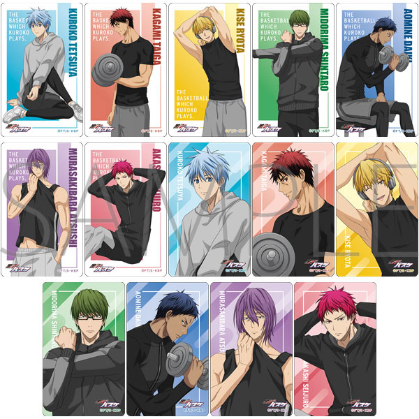 黒子のバスケ クリアシートコレクション 7パック入りBOX[ムービック]《０５月予約》