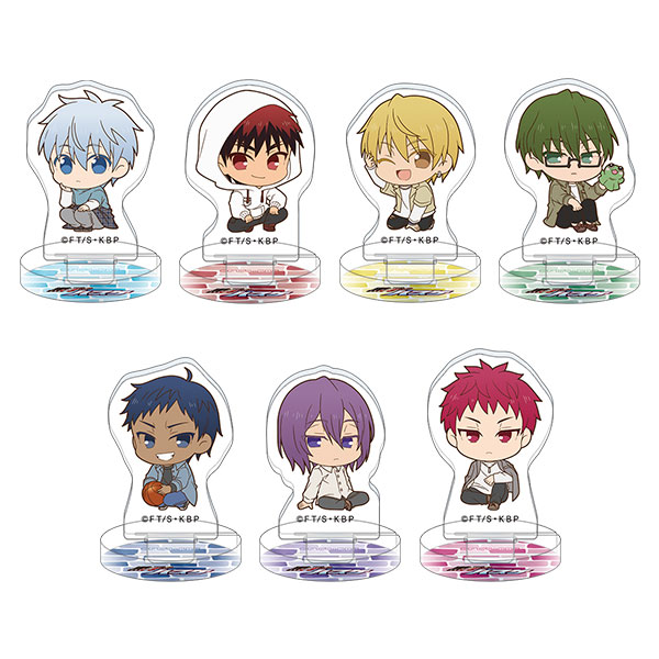 黒子のバスケ ちゅあスタ(ミニチュアアクリルスタンドコレクション) 7個入りBOX[ムービック]《０５月予約》