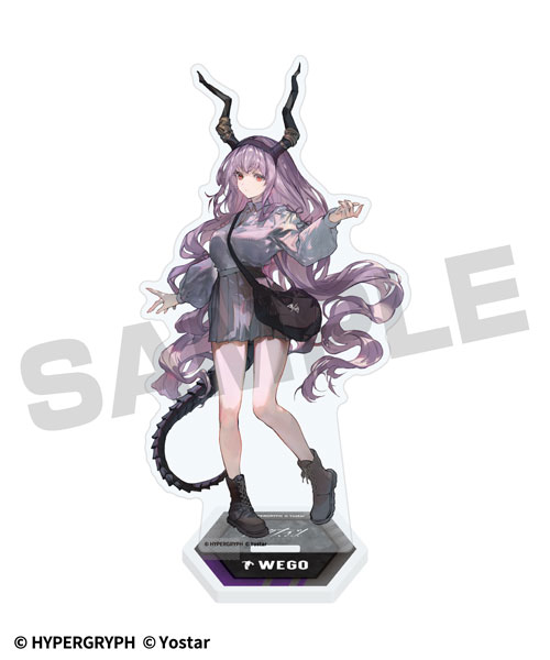 【限定販売】アークナイツ×WEGO 描き起こしアクリルスタンド ティフォン[あみあみ]《０６月予約》