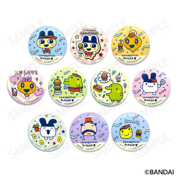 たまごっち ウェルカムバーガー 缶バッジコレクション 10個入りBOX[プレックス]《０６月予約》