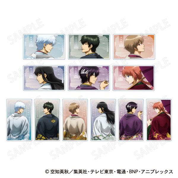 銀魂 トレーディングアクリルカード 和装×振り向き Ver. 12個入りBOX[プレックス]《０５月予約》