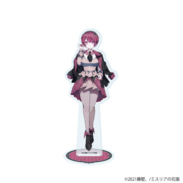 アクリルスタンド「ミスリアの花園」05/リリィ・ローザ(公式イラスト)[A3]《０５月予約》