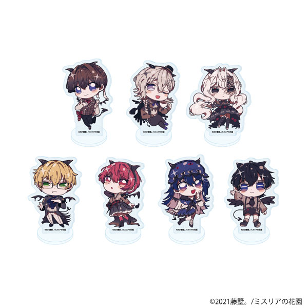 アクリルぷちスタンド「ミスリアの花園」01/描き下ろしイラスト 7個入りBOX[A3]《０５月予約》