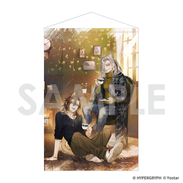 アークナイツ タペストリー～オペレーターたちのリラックスタイム～ ステインレス＆キャサリン[ソル・インターナショナル]《０７月予約》