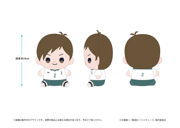 ハイキュー！！ もっちび ぬいぐるみ 二口堅治
