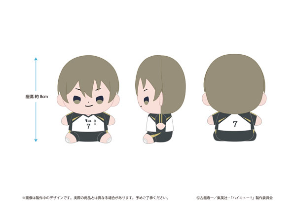 ハイキュー！！ もっちび ぬいぐるみ 木葉秋紀