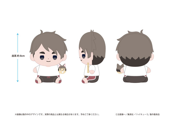 ハイキュー！！ もっちび ぬいぐるみ 宮治 ビーチボールver.