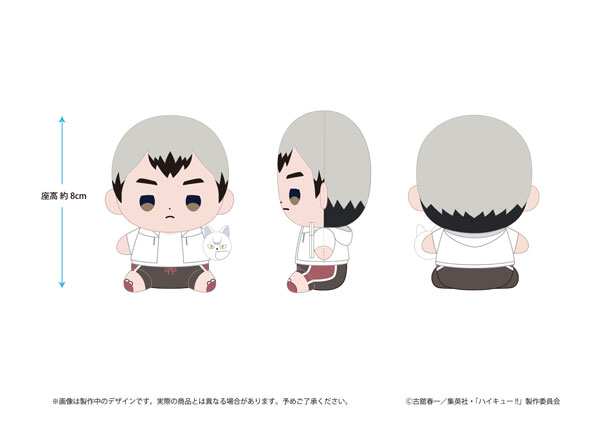 ハイキュー！！ もっちび ぬいぐるみ 北信介 ビーチボールver.