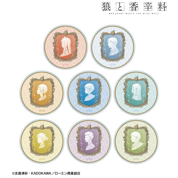 狼と香辛料 ホロ ar-Unity カメオモチーフデザイン お菓子プレート