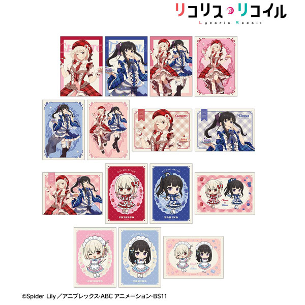 「リコリス・リコイル」 描き下ろし＆ちびキャラ スイーツ衣装/メルヘンメイドver. トレーディングブロマイド BOX[アルマビアンカ]《０６月予約》