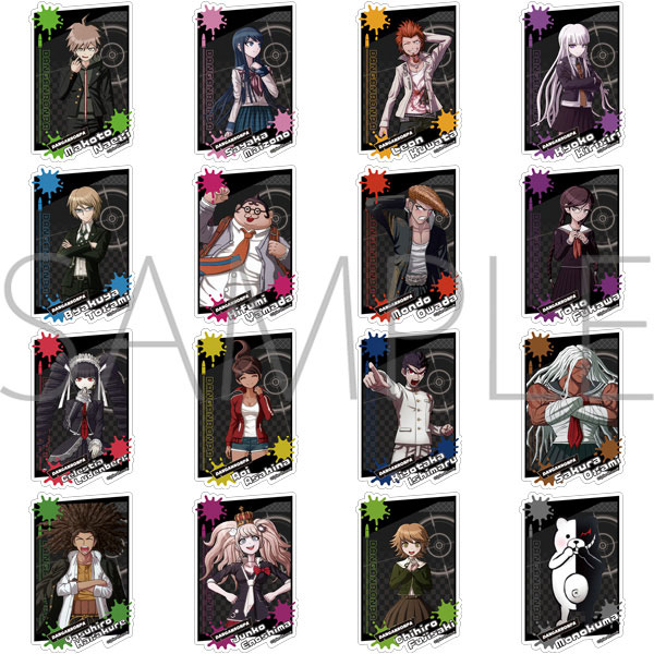 ダンガンロンパ 希望の学園と絶望の高校生 ぺたコレクション ダンガンロンパ 16個入りBOX[ムービック]《０４月予約》