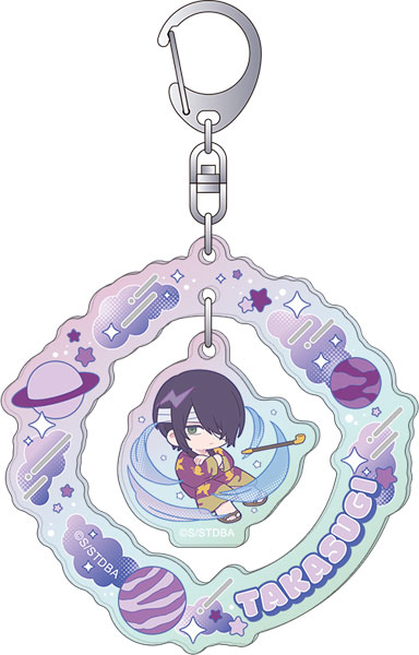 銀魂 アクリルキーホルダー ぱすてるぽっぷ 高杉晋助[ムービック]《０５月予約》