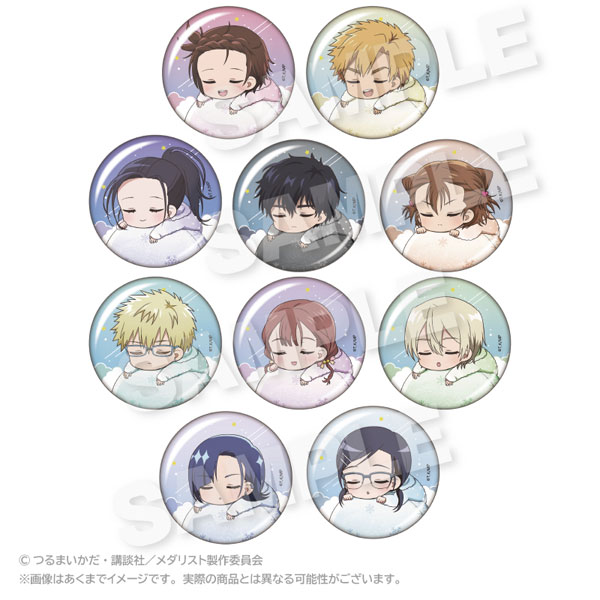 TVアニメ「メダリスト」 ふわみんトレーディング缶バッジ 10個入りBOX
