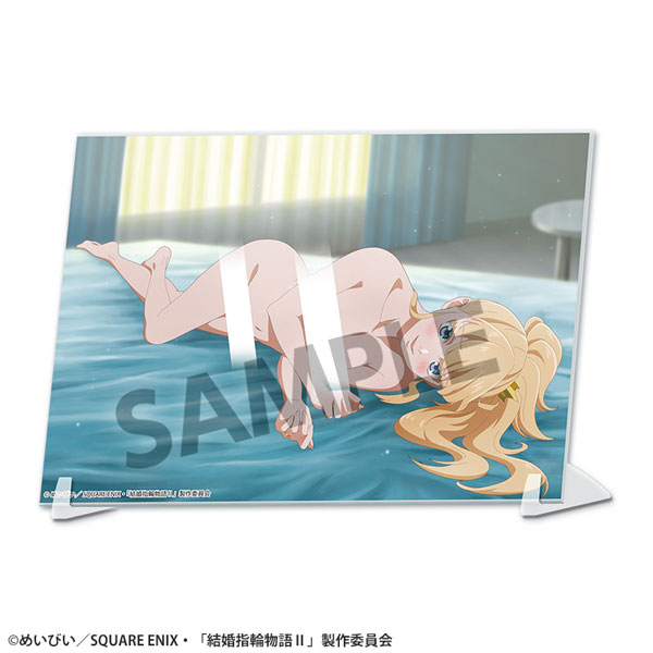 結婚指輪物語II ビジュアルアクリルプレート 妄想ビジュアル第21話 丸見えver.[ホビーストック]《０５月予約》