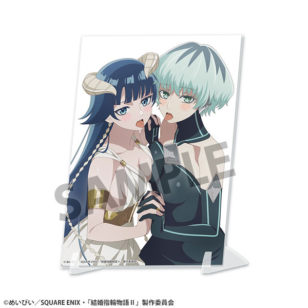 結婚指輪物語II ビジュアルアクリルプレート 妄想ビジュアル第23話 丸見えver.[ホビーストック]《０５月予約》