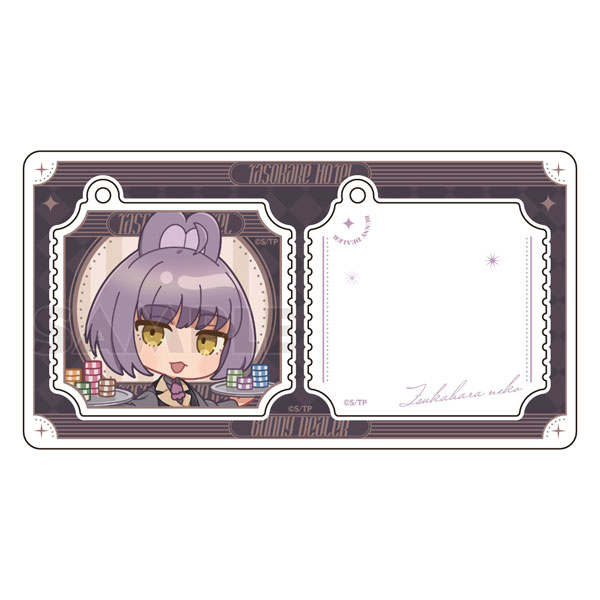 TVアニメ『誰ソ彼ホテル』 額縁風アクリルキーホルダー(塚原音子/バニーディーラー)[Parflette-パルフレット-]《０６月予約》