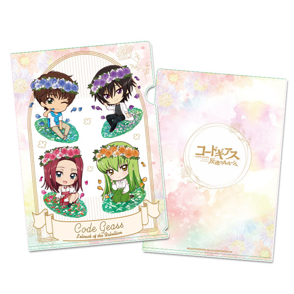 コードギアス 反逆のルルーシュ ぷちちょこクリアファイル B Flower Collection[シーズナルプランツ]《０６月予約》