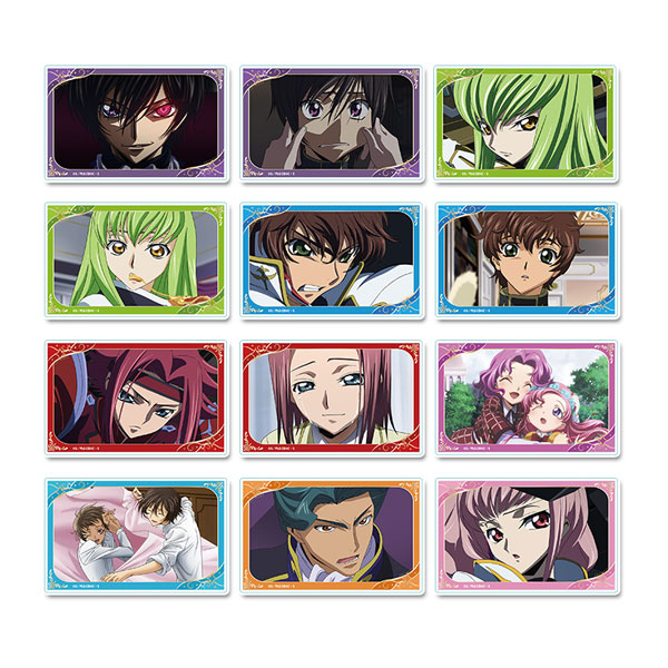 コードギアス 反逆のルルーシュ トレーディングアクリルカード 12個入りBOX[シーズナルプランツ]《０６月予約》