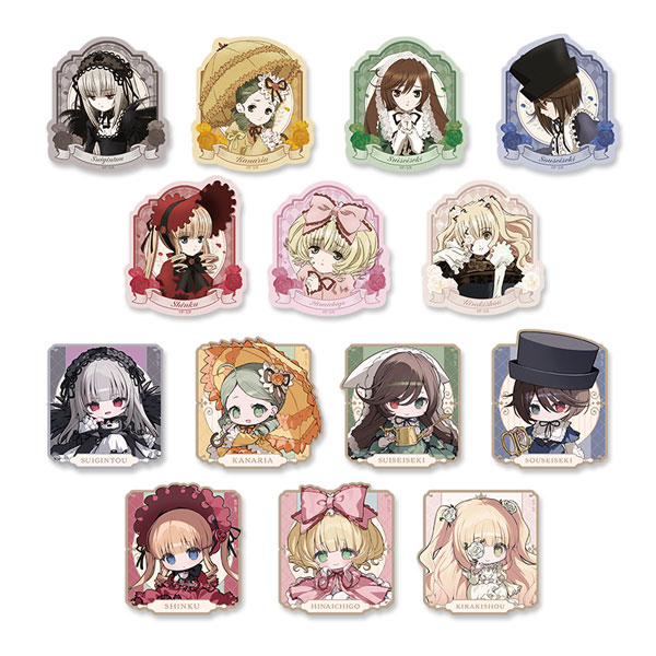 ローゼンメイデン トレーディングステッカー 14個入りBOX[シーズナルプランツ]《０６月予約》