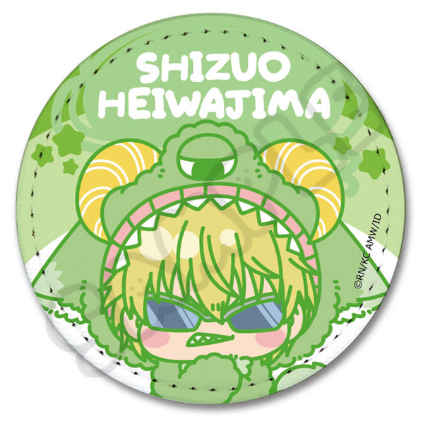 TVアニメ「デュラララ！！×2」 レザーバッジ(丸形) MG(平和島静雄)[シンクイノベーション]《０６月予約》