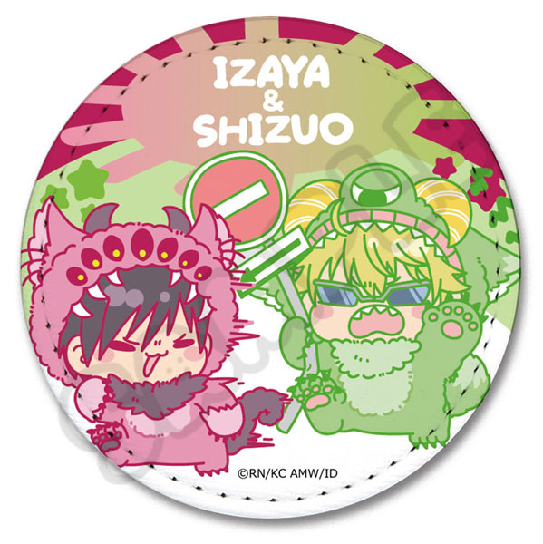 TVアニメ「デュラララ！！×2」 レザーバッジ(丸形) MI(臨也＆静雄)[シンクイノベーション]《０６月予約》