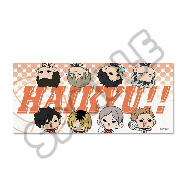 「ハイキュー！！」第9弾 フェイスタオル(mochocho) M-TA(集合)[シンクイノベーション]《０６月予約》