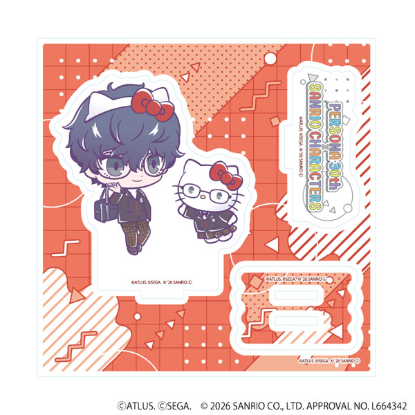 アクリルスタンドプレート「P30th×サンリオキャラクターズ」07/P5