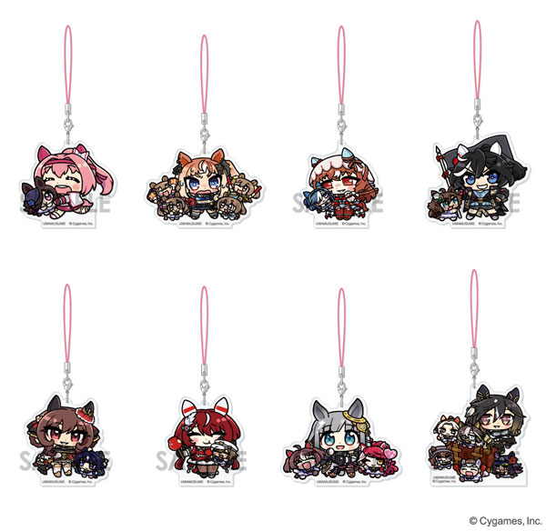 ウマ娘 プリティーダービー アクリルストラップぬいぐるみといっしょ Vol.6　8個入りBOX