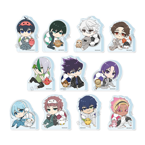 ブルーロック ぷちちょこ トレーディングアクリルブロック くつろぎ時間ver. 11個入りBOX