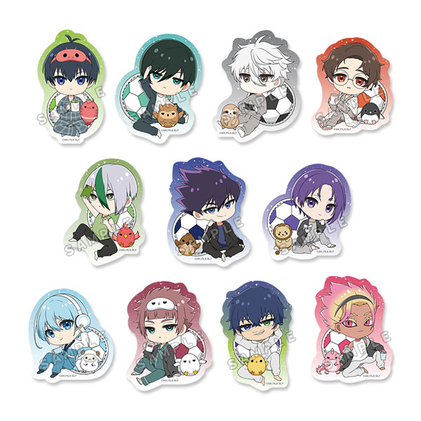 ブルーロック ぷちちょこ トレーディングステッカー くつろぎ時間ver. 11個入りBOX